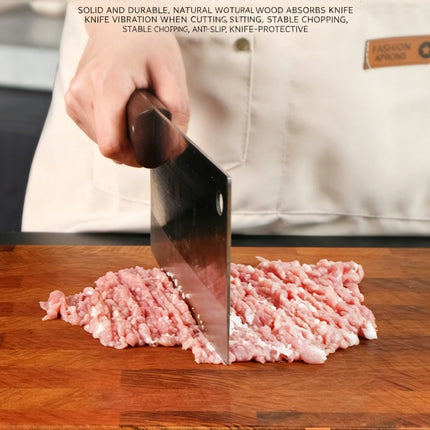 Solid Rosewood Cutting Board, Double-Sided, with Mortise and Tenon Joint, Thick, Anti-Mold, for Kitchen