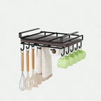 Scaffale sospeso per armadio sottopiano in acciaio inossidabile per cucina, ripiano sottopiano, organizer da cucina