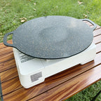 Backformen antihaftbeschichtete Pfannen zum Braten Pfanne runder Induktionsherd für Outdoor-Camping Küche Backutensilien Haushaltswerkzeuge