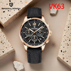 PAGANI DESIGN Orologio da Polso Uomo Quarzo VK63 41mm Vetro Zaffiro 10 Bar