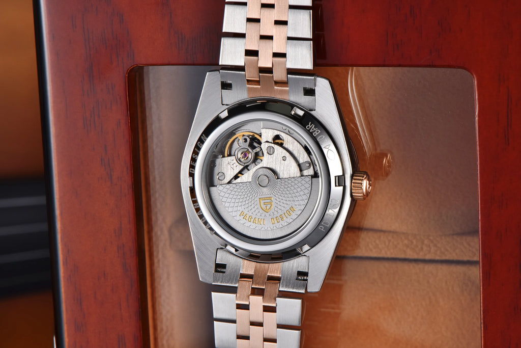 PAGANI DESIGN emailliertes Zifferblatt 2025 neue Herrenuhren DD36 Silber Gold automatische Luxus-Herrenuhr wasserdichte mechanische Armbanduhr