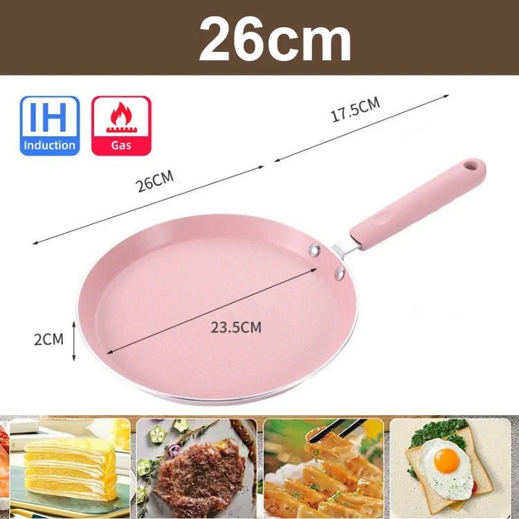 Padelle per pancake Padella antiaderente Pentole Utensili da cucina Friggere Cottura Fornello a induzione Fornello da forno Attrezzi da campeggio