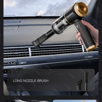 CENRR 2026 Aspirapolvere per Auto Mini 998000PA Senza Fili Potente per Casa Ventilatore Portatile Pulitore per Auto Aspirapolvere per Auto Portatile