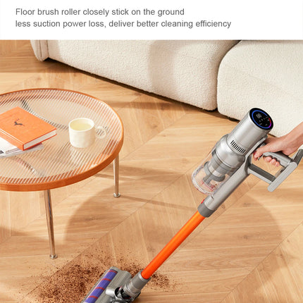 Liectroux i10 Cordless Handheld Vacuum Cleaner, Smart Dust Detection, 250W BLDC, 27Kpa Suction, Color Touch Screen, Detachable Battery, 45 Minutes Runtime, Lightweight Stick Vacuum for Carpet