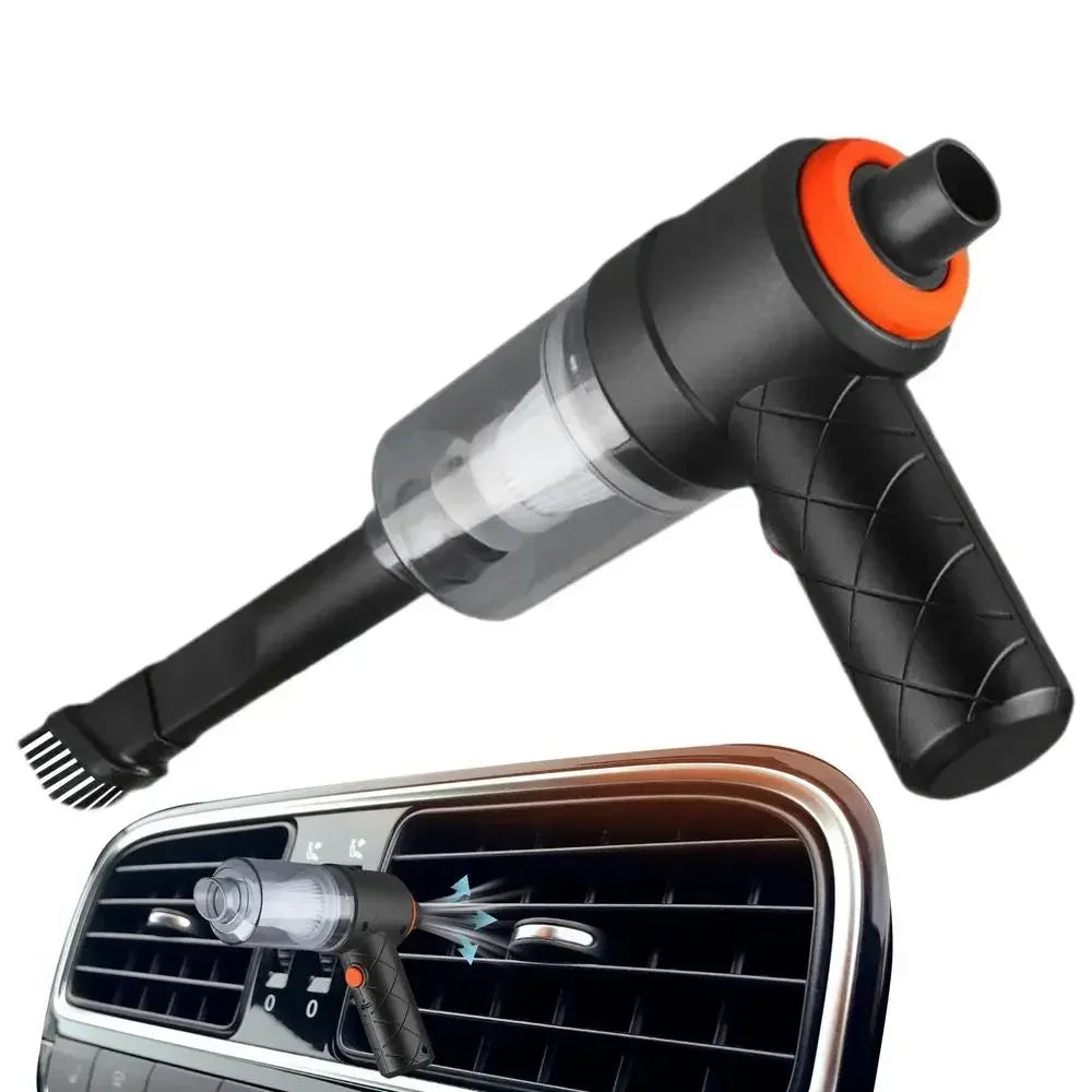 Akku-Auto-Staubsauger 9000Pa USB-Aufladung 1200mAh Tragbares Reinigungsgerät Mini-Nass- und Trockensauger für den Heimgebrauch