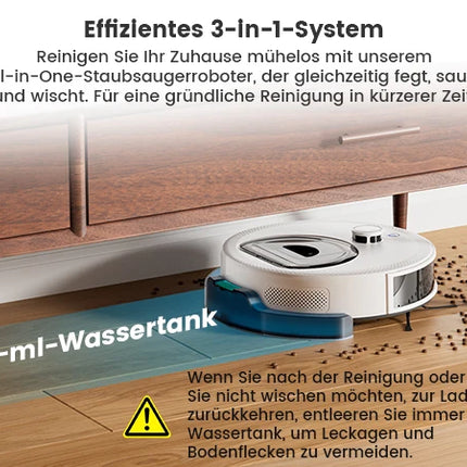 LEFANT M330 Pro M330S Robot Vacuum Cleaner with Mapping, dToF Navigation, PSD Obstacle Avoidance System, 5000Pa Suction, Alexa/APP/WiFi