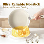 Set di pentole e padelle antiaderenti antiaderenti con manico rimovibile da 15 pezzi Set di pentole da cucina a induzione con manico staccabile PFOA gratuito