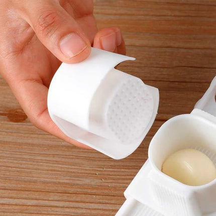 Tagliaverdure 2 in 1 per zenzero e aglio, manuale, a doppia faccia, per affettare e tritare, gadget da cucina per uso domestico