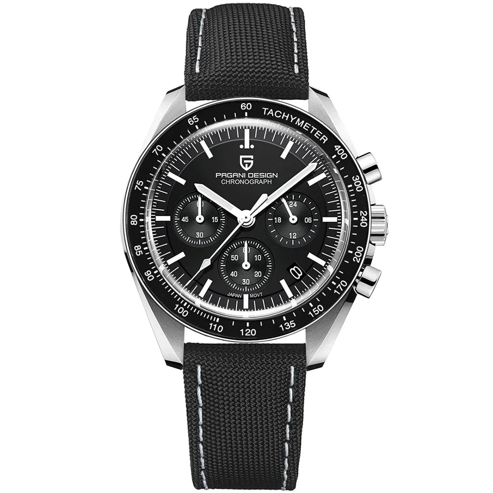 PAGANI DESIGN AK Project Mars Herrenuhren Top Luxus Quarz Herrenuhr AR Saphir Speed Sport Chronograph mit automatischem Datum