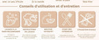 Padella per crêpe a 4 fori, padella antiaderente per uova, padella in alluminio resistente con manico