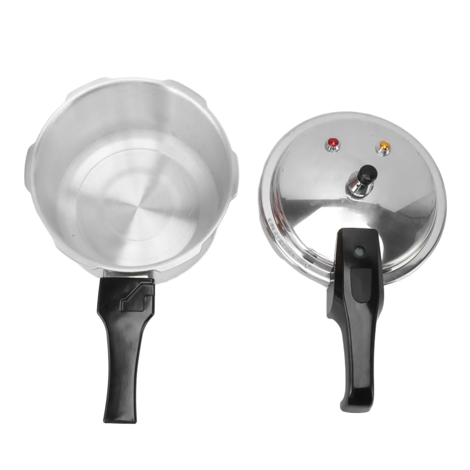 3-Liter-Aluminiumlegierung-Schnellkochtopf, 18 cm Mini-Schnellkochtopf mit 3-Liter-Boden für Gasherd, 3-Liter-Aluminiumlegierung-Schnellkochtopf