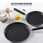 Set mit 3 antihaftbeschichteten Pfannen für Zuhause, 6, 8, 10 Zoll, Kochgeschirr, Bratpfannen und Schmorpfannen, Kompatibel mit allen Herdarten