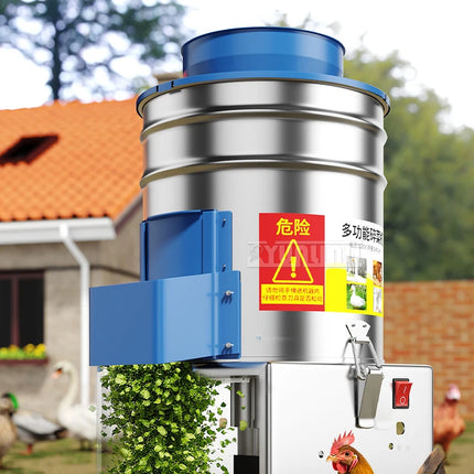 Electric Vegetable Shredder for Chicken Feed, Feed Chopper Machine, Vegetable Shredder for Poultry