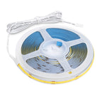 Striscia LED COB 12V 320LED/m dimmerabile con tocco in legno penetrabile e sensore di movimento per cucina/guarda-roupa/vetrina/arredamento dell'armadio