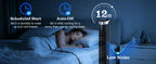Aigostar Digitaler Turmventilator mit Fernbedienung/12-Stunden-Timer. 4 Modi und 3 einstellbare Geschwindigkeiten. 45W Leistung, 65° Oszillation, 93CM, für Zuhause und Büro, Schwarz