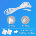 Luci a led Lampada da cucina sotto l'armadio A85-220V 10w 20w Tubo a led super luminoso con linea di interruttori da 1,8 m per lampade da interno per la camera da letto di casa