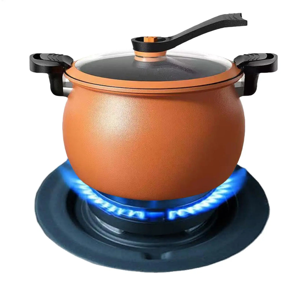 Großer Antihaft-Multifunktions-Schnellkochtopf mit transparentem Deckel, Slow Cooker zum Kochen