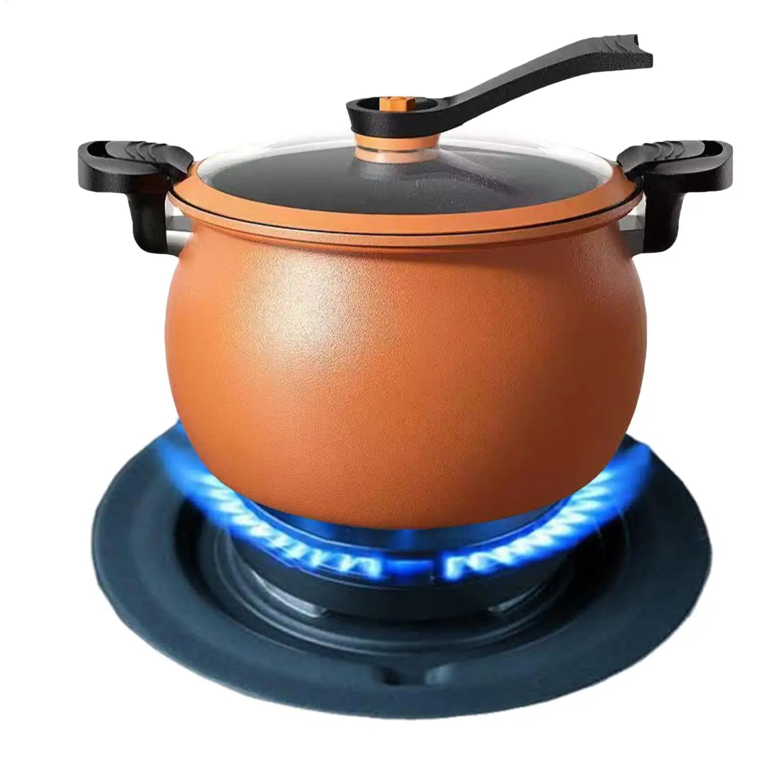 Großer Antihaft-Multifunktions-Schnellkochtopf mit transparentem Deckel, Slow Cooker zum Kochen