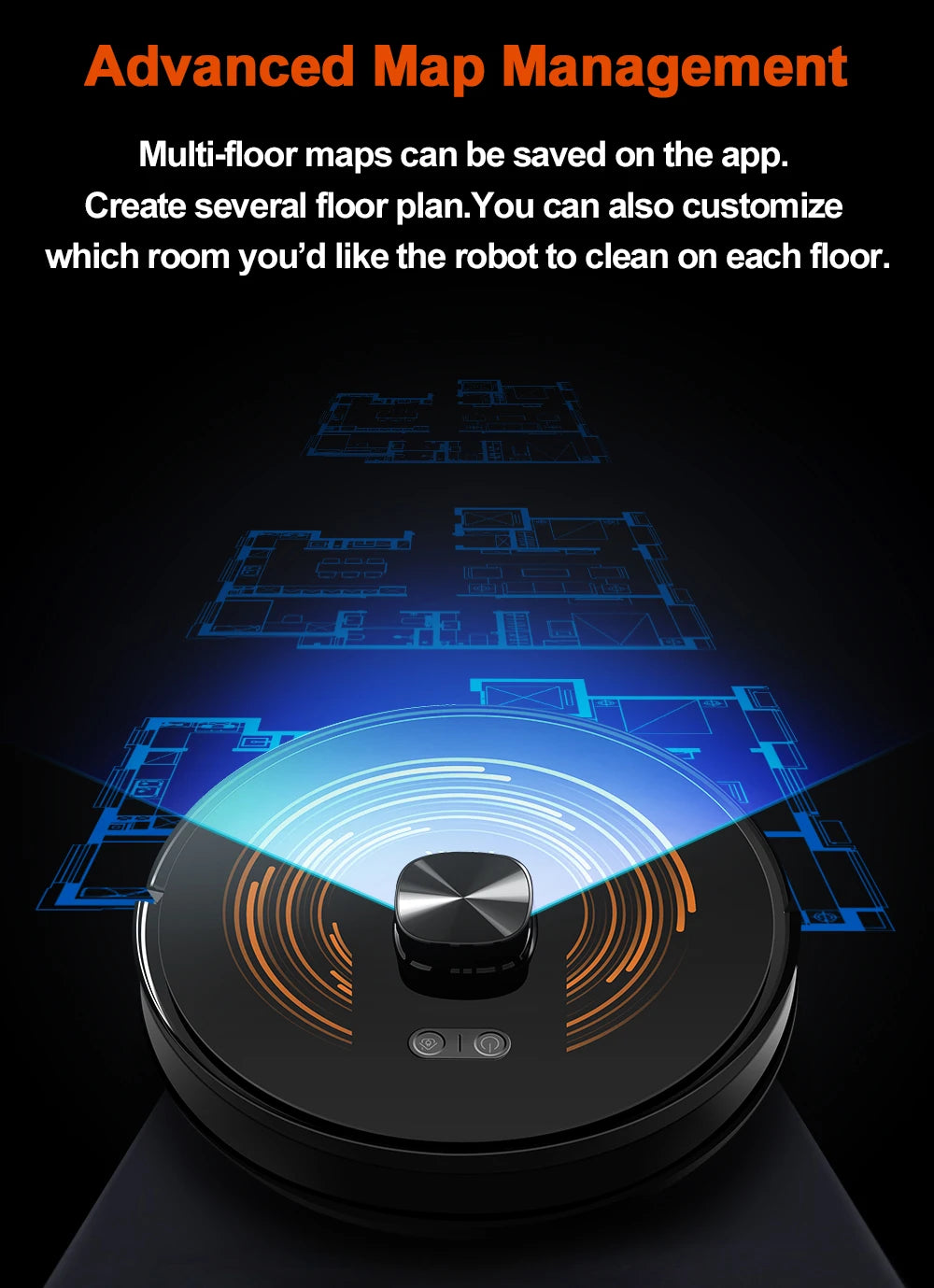 (Codice promozionale: GCC800)Aspiratore Robot ABIR X9, Navigazione Laser, Aspirazione 6500Pa, Mappa Multi-piano, Doppia Lampada UV, Controllo Zone Intelligente, Tecnologia Auto Carpet Boost, Versione di Fascia Alta