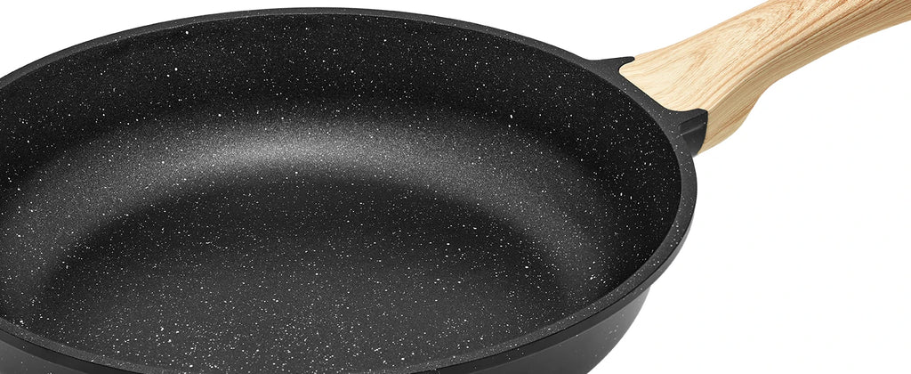 Set di padelle per piano cottura a induzione 10 pezzi, set di pentole e padelle antiaderenti, set di pentole da cucina con coperchi, granito, senza PFAS