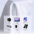 K&F Concept 5er-Set einzeln vakuumverpackte Mikrofasertücher zur Reinigung von Kameraobjektiven/iPhones/Computern/iPads/LED-Bildschirmen/Brillen