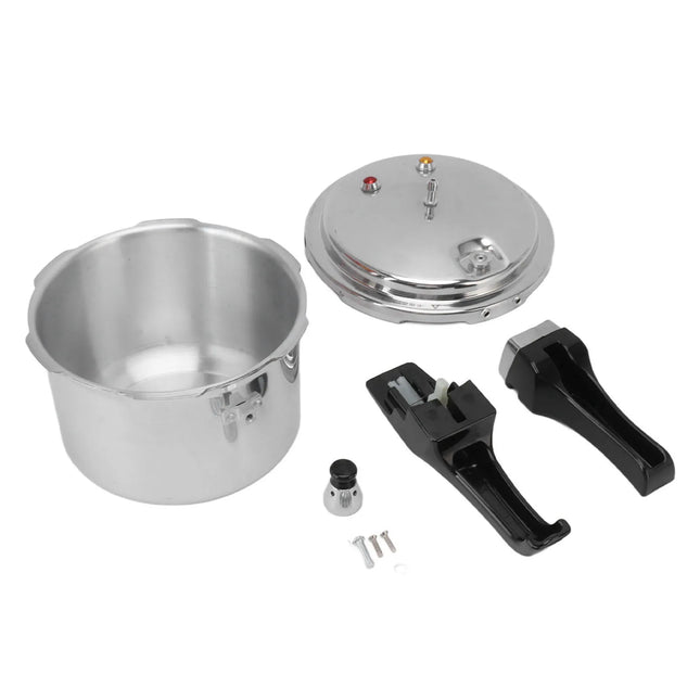 Pentola a pressione in lega di alluminio da 3 litri Mini pentola a pressione da 18cm con fondo 3L per fornello a Gas pentola a pressione in lega di alluminio 3L