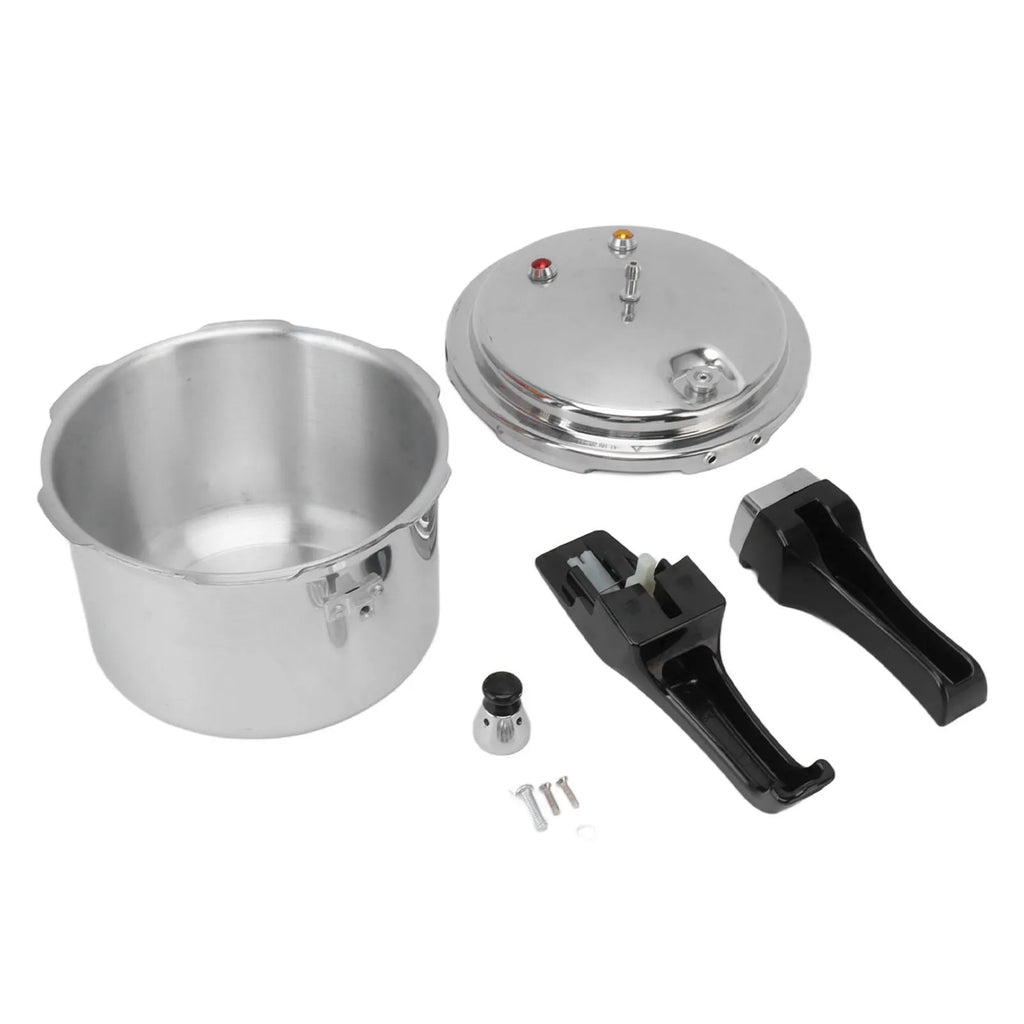 3-Liter-Aluminiumlegierung-Schnellkochtopf, 18 cm Mini-Schnellkochtopf mit 3-Liter-Boden für Gasherd, 3-Liter-Aluminiumlegierung-Schnellkochtopf