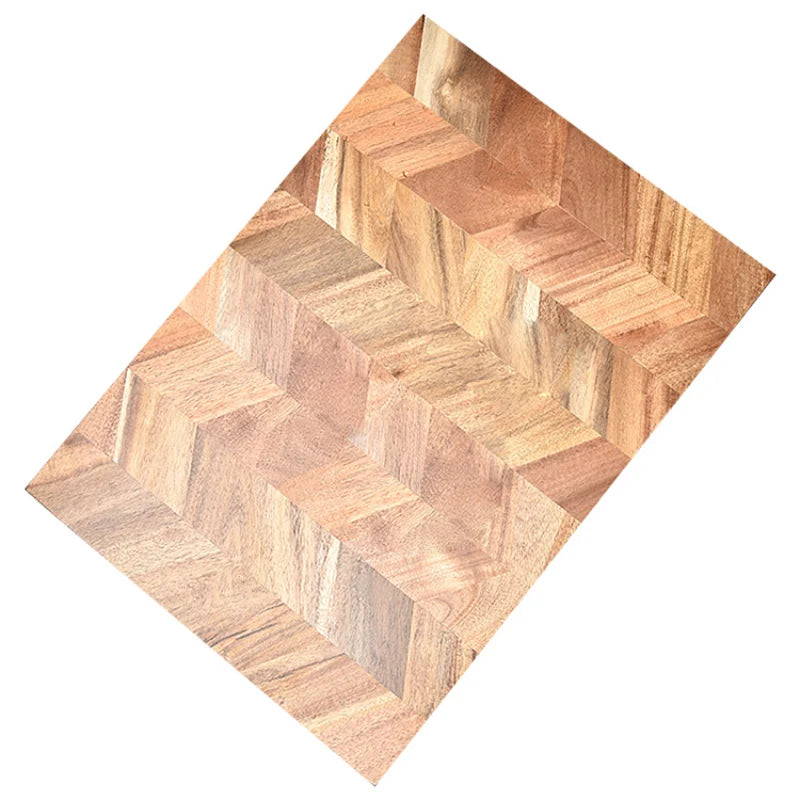 1 Stück Akazienholz-Schneidebrett, rechteckiges Schneidebrett, hochwertiges Küchenplatten-Obstschneidebrett, ein tolles Geschenk