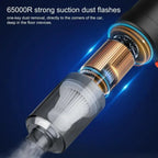 Akku-Auto-Staubsauger 9000Pa USB-Aufladung 1200mAh Tragbares Reinigungsgerät Mini-Nass- und Trockensauger für den Heimgebrauch