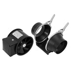 220V Ventole di Scarico Per Uso Domestico Silenzioso Tubo In Linea Condotto Ventilatore Estrattore Parete Aria Pulita Ventilatore per Cucina Bagno Wc 220m3/h