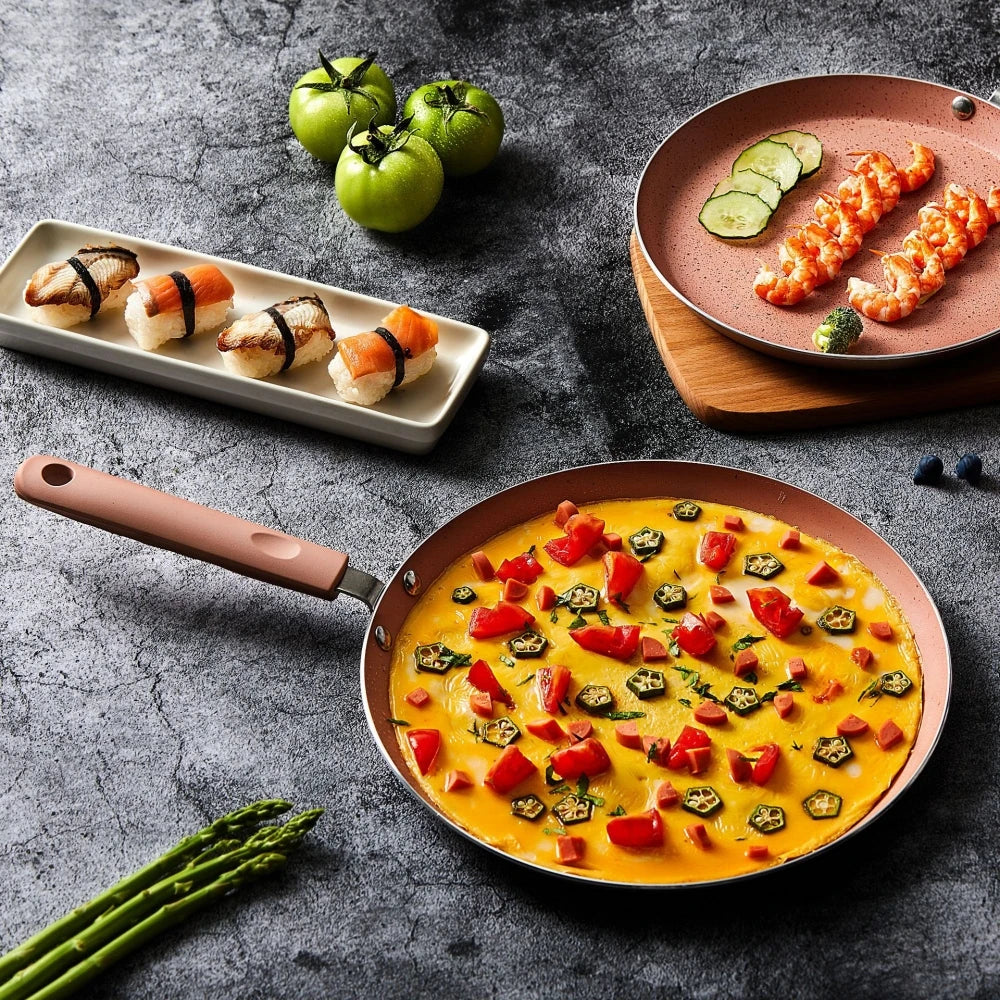 Padelle per pancake Padella antiaderente Pentole Utensili da cucina Friggere Cottura Fornello a induzione Fornello da forno Attrezzi da campeggio