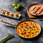 Padelle per pancake Padella antiaderente Pentole Utensili da cucina Friggere Cottura Fornello a induzione Fornello da forno Attrezzi da campeggio