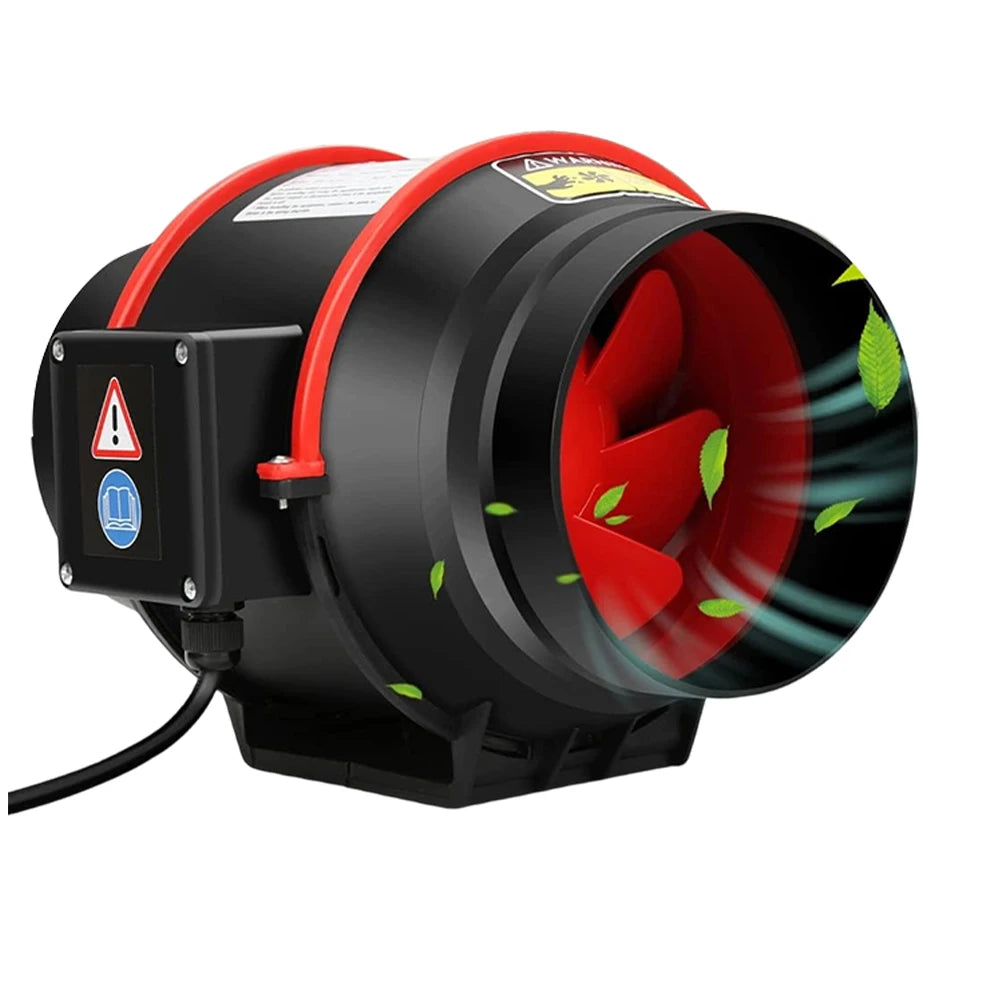 Ventilatore per condotto regolabile da 100 mm, ventilatore da incasso, aspiratore silenzioso da 310 m³/h con telecomando per bagno, toilette, cucina, serra, tenda, garage
