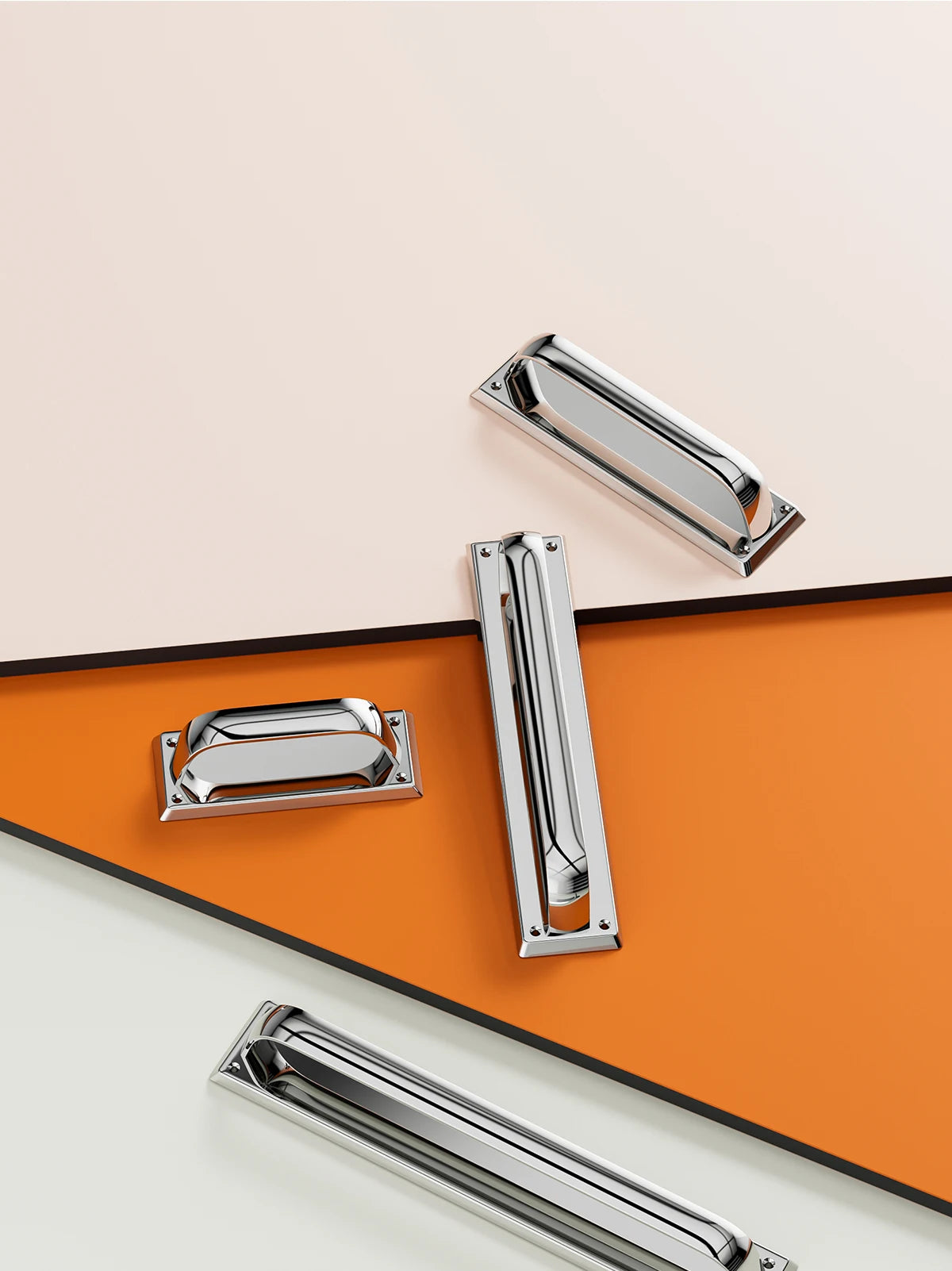 Maniglia per Armadio in Ottone Massiccio Dooroom, Design Stile Bauhaus, Maniglie per Mobili, Maniglia per Cassetti e Scarpiera da Cucina