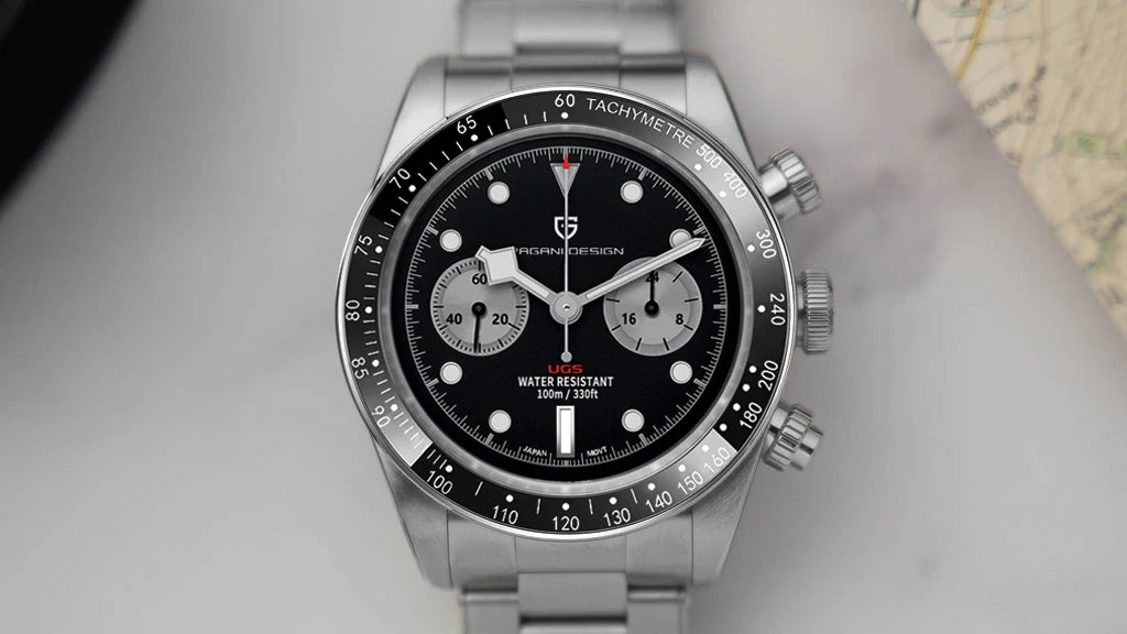 Nuovo Orologio da Uomo PAGANI DESIGN BB Panda 2026, Orologio al Quarzo di Lusso Retrò, Cronografo Sportivo da Polso, Impermeabile 100M, Luminoso