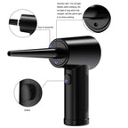 Kabelloser Luftentstauber 50000RPM Tragbar mit LED-Licht zur Reinigung von PCs, Tastaturen, Laptops und Elektronik