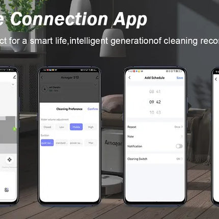 Arnagar Smart Home Robot Vacuum Cleaner and Floor Washer with Automatic Emptying, App Control, 12000Pa, VSLAM, 5200mAh, Low Noise for Carpet Cleaning