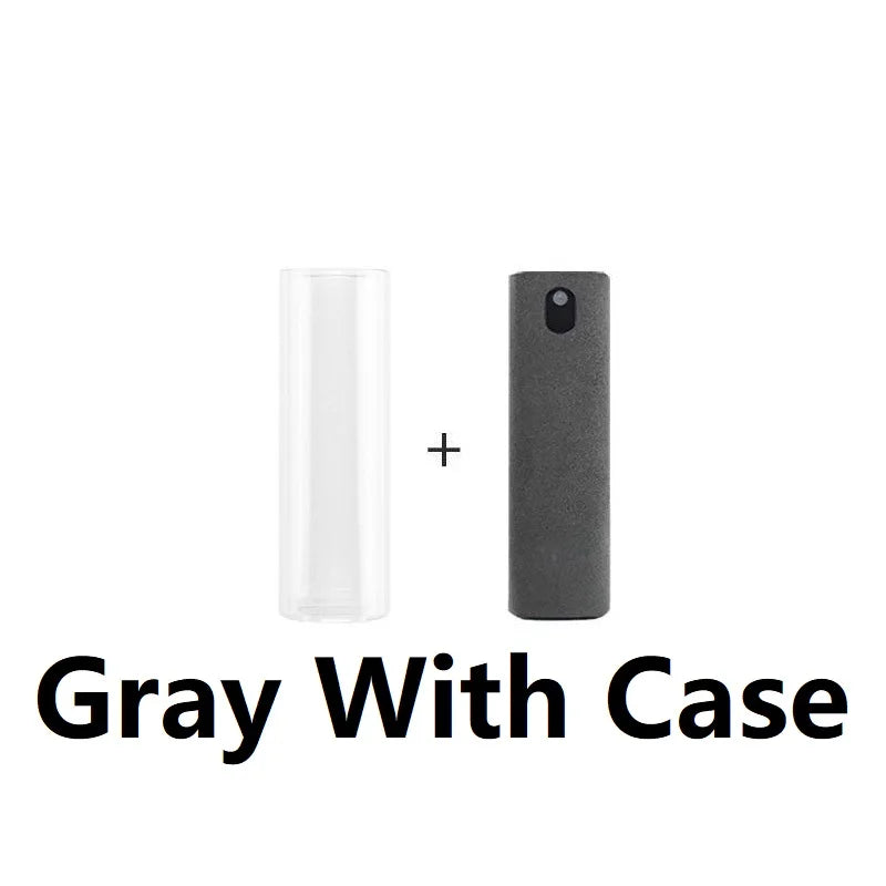2-in-1 Computer Telefon Display Reinigungsset mit Mikrofasertuch Spray Bildschirmreiniger Staubsauger Werkzeuge Zubehör DNQJYP03