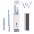 7 in 1 kit spazzola per pulizia tastiera computer penna per pulizia auricolari per auricolare strumenti per la pulizia della tastiera kit estrattore per copritasti detergente