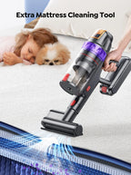 BUTURE VC90 600W 65KPA Saugkraft kabelloser Handstaubsauger Intelligentes Haushaltsgerät Herausnehmbarer Akku Milbenentfernungsbürste