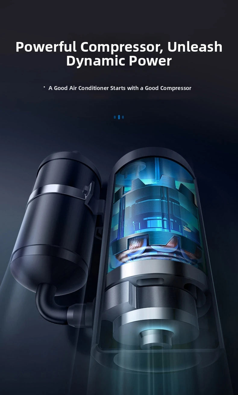 Condizionatore d'Aria Portatile Elettrico da 5000 Btu R410A a Risparmio Energetico per Casa e Ufficio