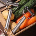 1 pz pelapatate in acciaio inox pelapatate grattugia carota affettatrice multifunzione cucina pelapatate frutta e verdura strumenti