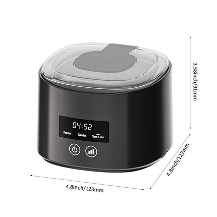 Multifunctional USB Ultrasonic Electric Cleaner for Dentures, Orthodontic Appliances, and Invisible Retainer Cases - Dental Care