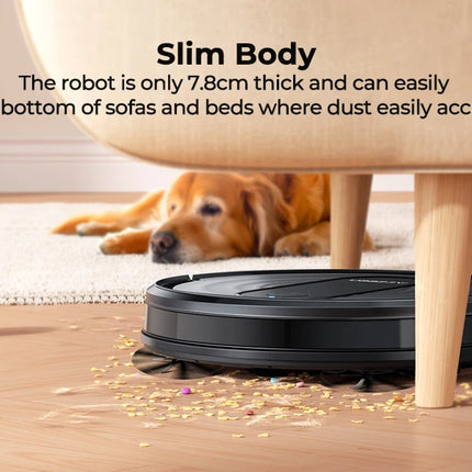 Airzeen R7 3-in-1 Robot Vacuum and Mop, 4000Pa Suction, Smart App/Alexa Control, Self-Charging for Pet Hair and Hard Floors