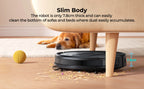 Robot-Staubsauger und Wischroboter Airzeen R7 3-in-1, 4000Pa Saugkraft, Smart App/Alexa Steuerung, Automatische Aufladung für Tierhaare und Böden