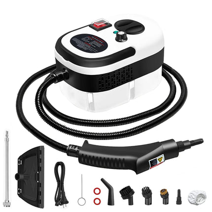 2500W Pulitore a Vapore Portatile Disinfezione ad Alta Temperatura per Aria Condizionata Cappa da Cucina Pulitore a Vapore per Auto Domestico