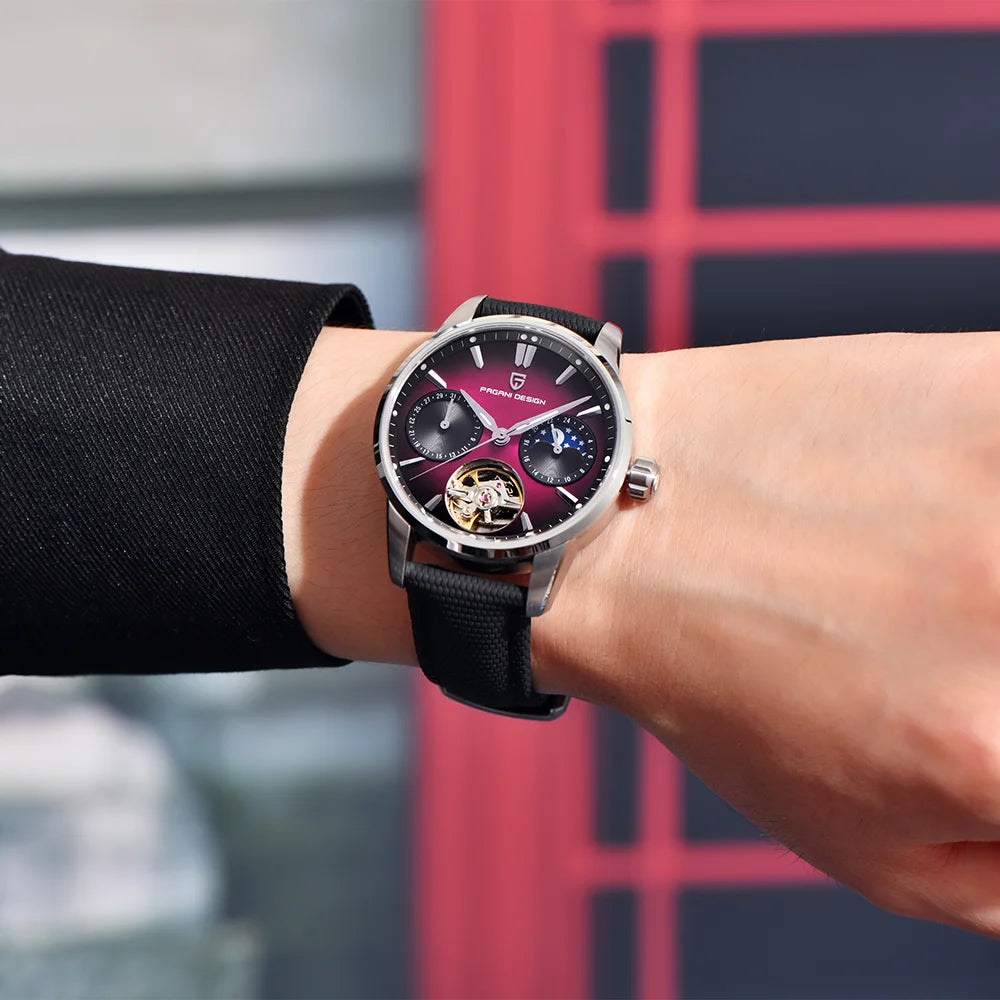PAGANI DESIGN Orologio meccanico automatico da uomo 41mm PDYS021
