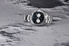 PAGANI DESIGN Orologio da polso al quarzo uomo Retro Panda Cronografo Vetro zaffiro