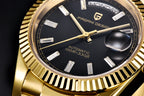 Orologi da uomo PAGANI DESIGN DD36 Gold, orologio automatico di lusso da uomo, vetro zaffiro AR, orologio da polso meccanico, consegna dal magazzino UE.