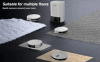 Arnagar Smart Home Saug- und Wischroboter mit automatischer Entleerung, App-Steuerung, 12000Pa, VSLAM, 5200mAh, geräuscharm für Teppichreinigung